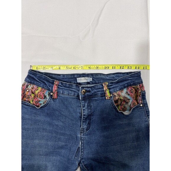 Womens Size 12 Ranch Dressn Boot Cut Jeans READ DISCRIPTION - Picture 5 of 11